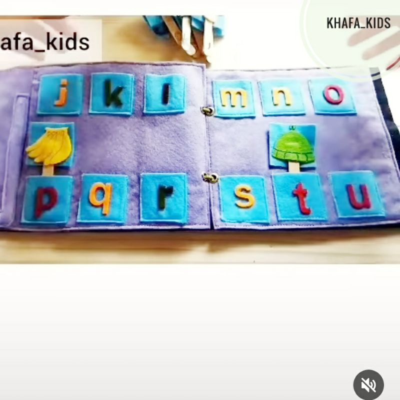 BUSY BOOK ALFABET | BUSYBOOK | BUSY BOOK FLANEL