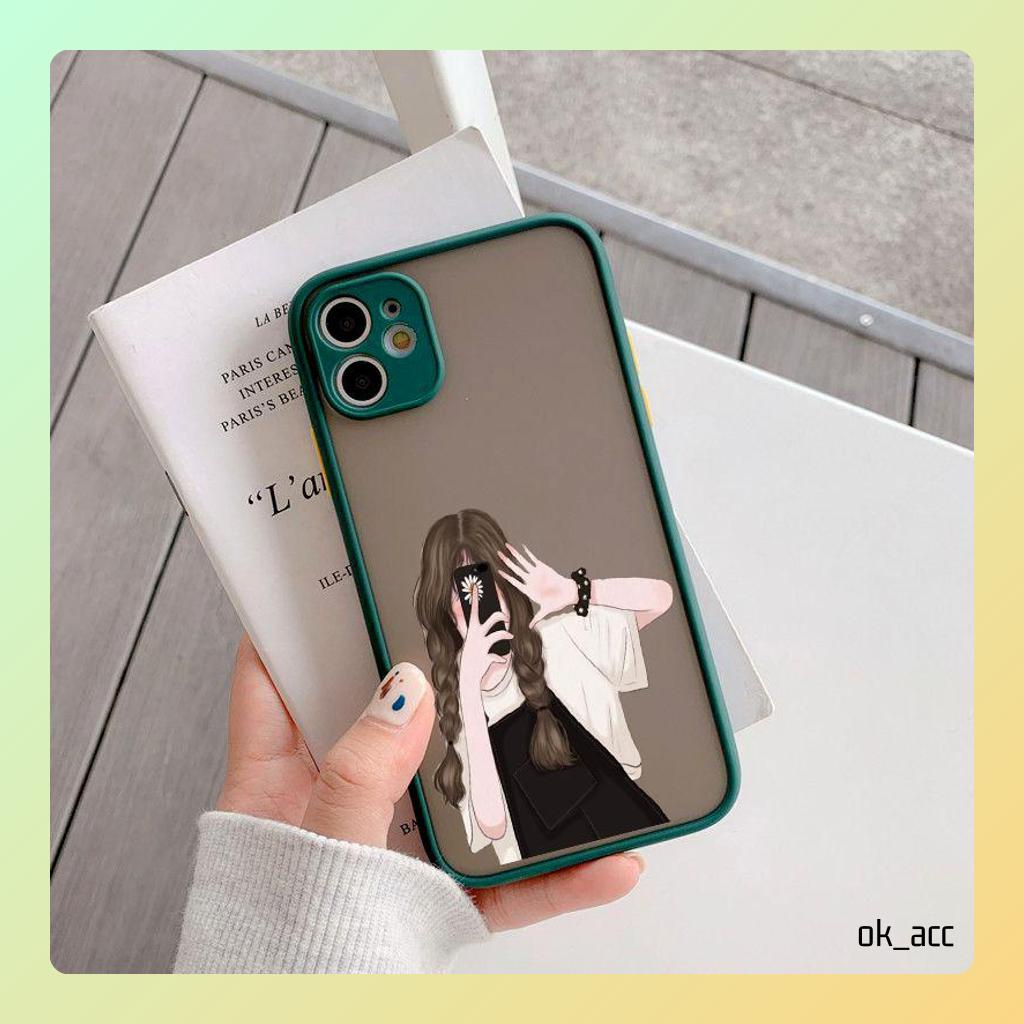 Casing Motif AA26 Cewek for Vivo S1 T1 Pro V11 V11i V15 V17 V20 V21 V21e V23e V25 V25e V5 V5s V7 V7+ V9 Y11 Y12 Y12s Y15 Y15s Y16 Y17 Y19 Y20 Y20i Y21 Y21s Y30 Y30i Y33s Y35 Y50 Y51 Y53 Y55 Y71 Y73 Y75 Y79 Y81 Y83 Y85 Y91C Y91 Y93 Y95 Z1 5G