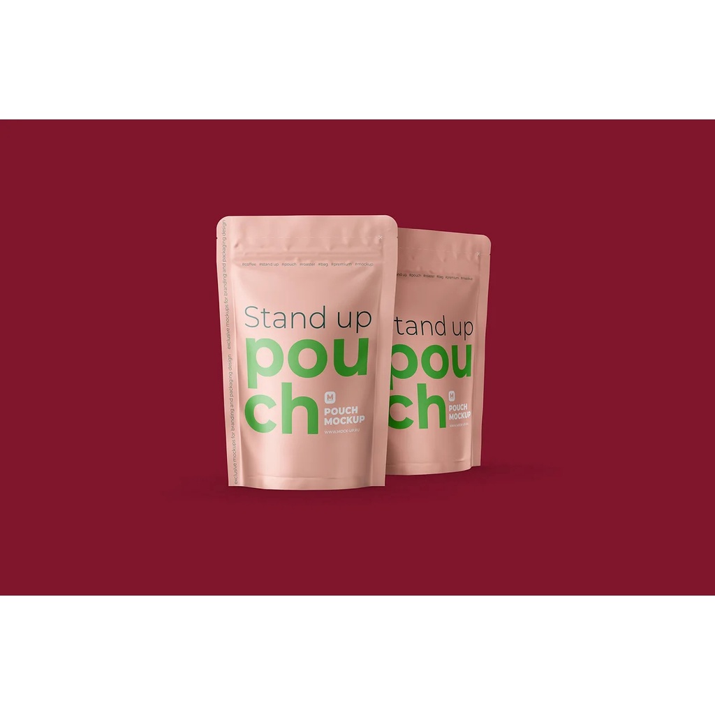 Stand Up Pouch Front And Half Side