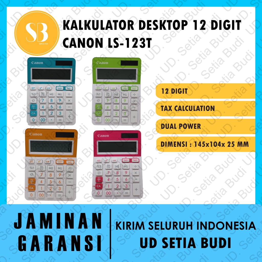 

Kalkulator Desktop CANON LS 123 T