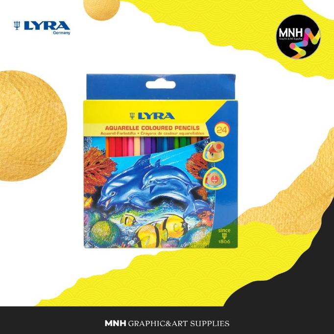 

BEST SELLER LYRA-DOLPHIN WATERSOL.COL.PENCIL,24 LONG LIMITED EDITION