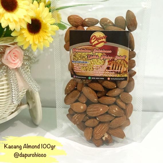 

キ Kacang almond panggang 100gr ㅘ