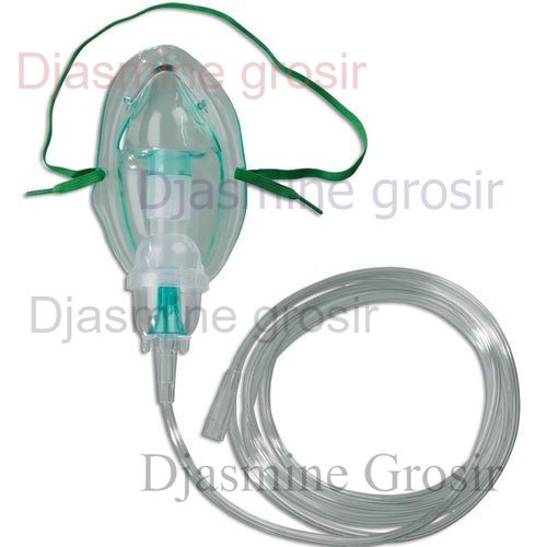 Masker Nebulizer/ Nebulizer Mask/ Masker Oksigen Dewasa Anak GEA/ Mask Oxygen Adult GEA