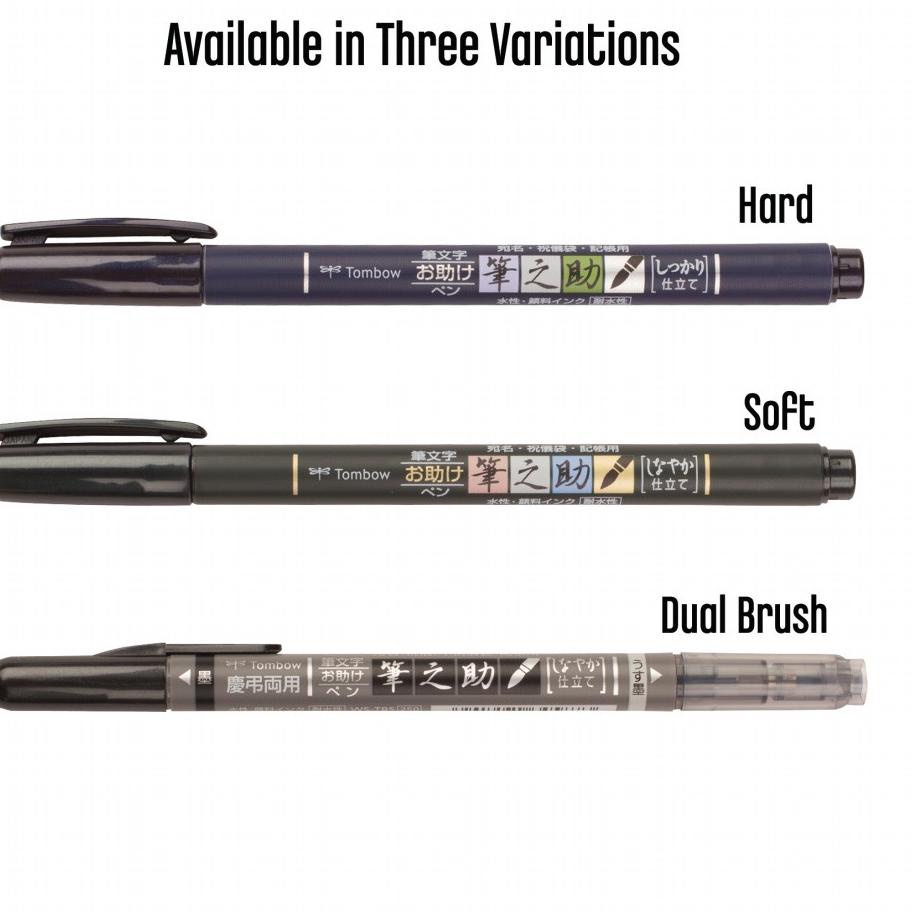 

Sedang Promo Tombow Fudenosuke Brush Pen - Soft/Hard/Twin