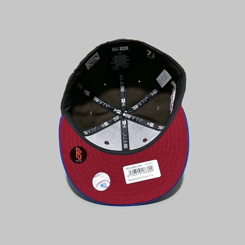 TOPI NEW ERA ORIGINAL 5950 20TH ANNIVERSARY ARIZONA DIAMONDBACKS BLUE UV CARDINAL