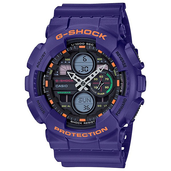 CASIO ORIGINAL G-SHOCK G SHOCK GA-140GB-1A2 GA 140GB 1A2 140 GB GA140 JAM TANGAN PRIA RS