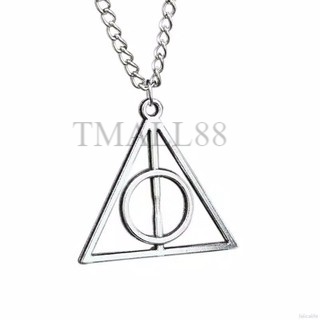 ♥TMALL88 ♥  Kalung Segitiga / Kalung Harry Potter / Kalung Wanita &amp; Pria