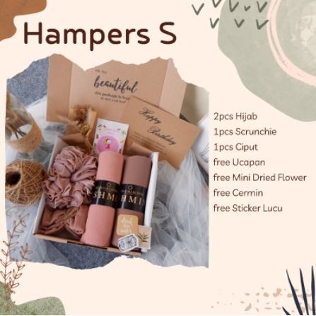 

[COD] HAMPERS/BIRTHDAY GIFT/HAMPERS GIFT MULAI DARI 75K - Hampers S, Bubble Biasa