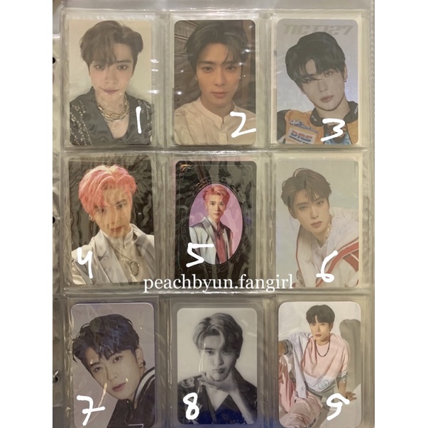 Jaehyun official photocard jaehyun jumatan, kihno, hologram, concert