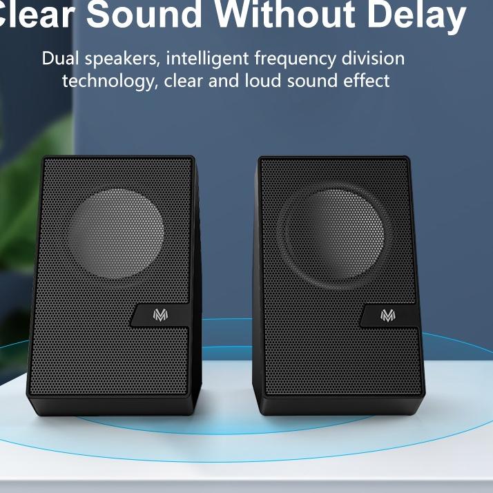 Paling Laris Speaker laptop multimedia bass Speaker D7 surround stereo - Garansi Resmi 1 Tahun