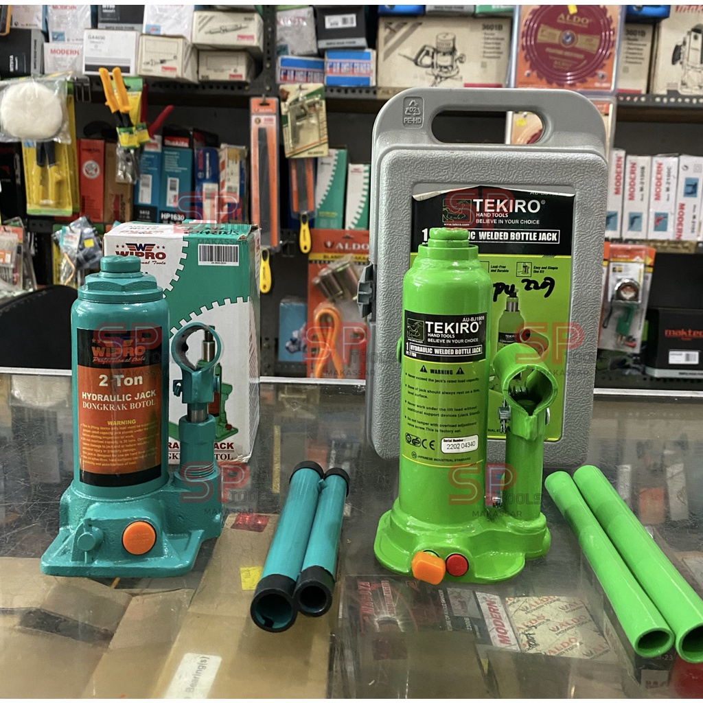 DONGKRAK BOTOL MOBIL 2 TON 2TON 2T / HIDROLIK JACK / HYDRAULIC JACK