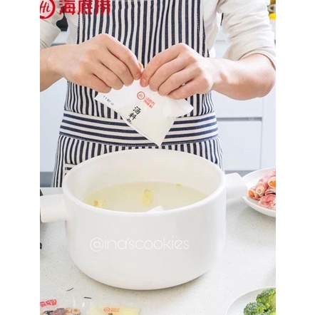 

Discount Today Haidilao Qing Tang - Pork Bone and Chicken Oil Hot Pot Soup Base (海底捞清汤火锅底料） buruan