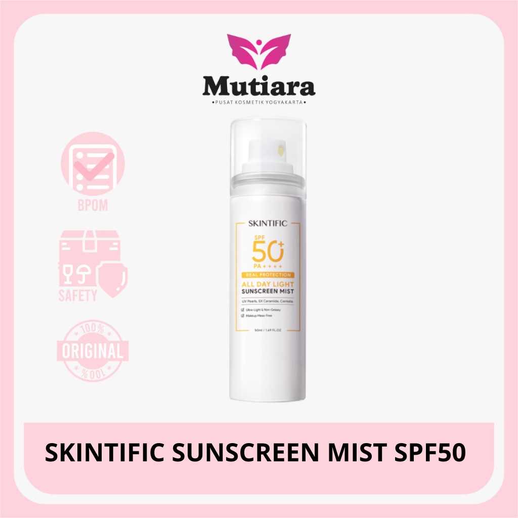 SKINTIFIC SUNSCREEN MIST SPF50