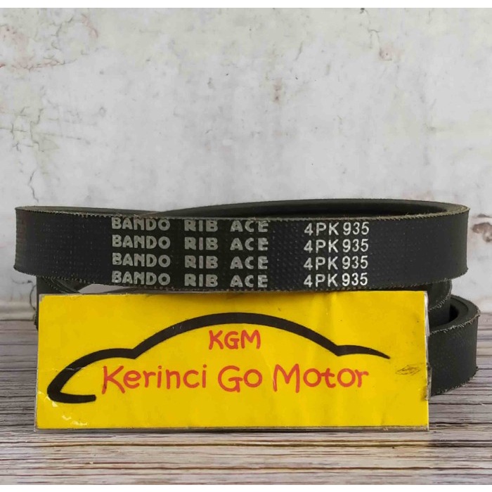 BANDO VAN BELT 4PK 935 RIB BELT TALI KIPAS 4PK-935 FAN BELT ALUR