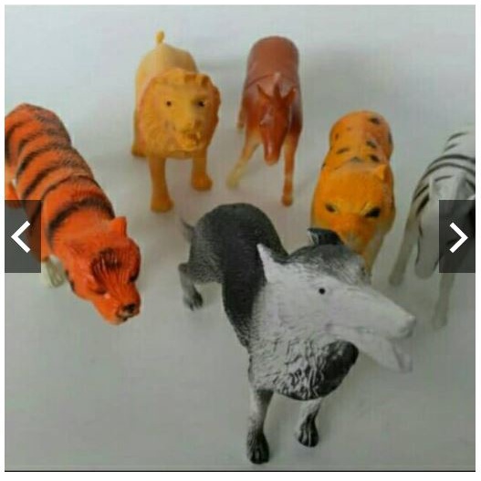 FARM WILD ANIMAL FULL KARET 6PCS BINATANG KARET