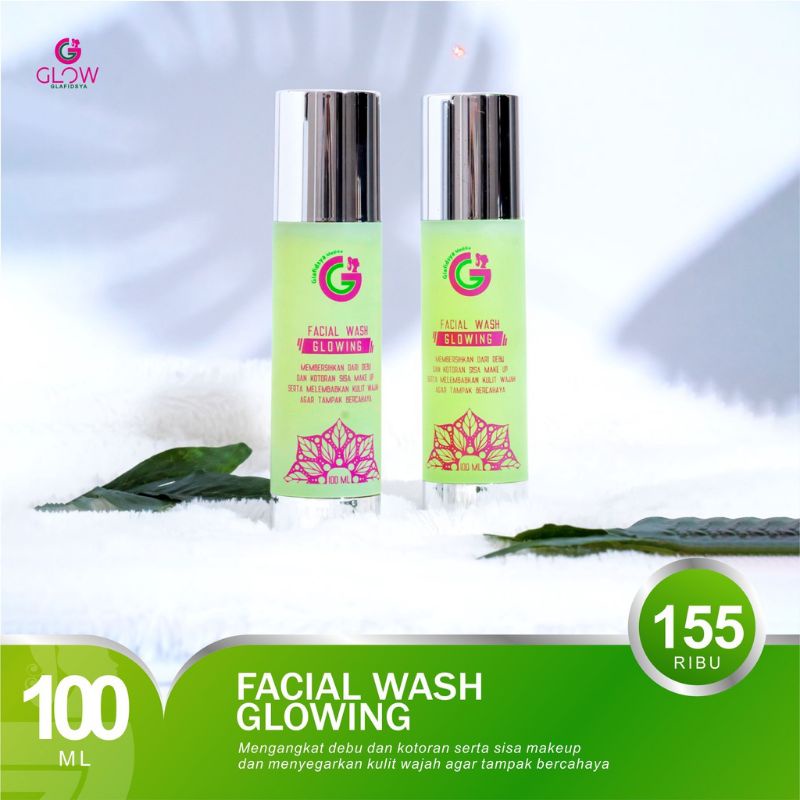 FACIAL WASH GLOWING GLAFIDSYA GLOW GLAFIDSYA OFFICIAL STORE SKINCARE DR. REZAGLADYS ORIGINAL BPOM