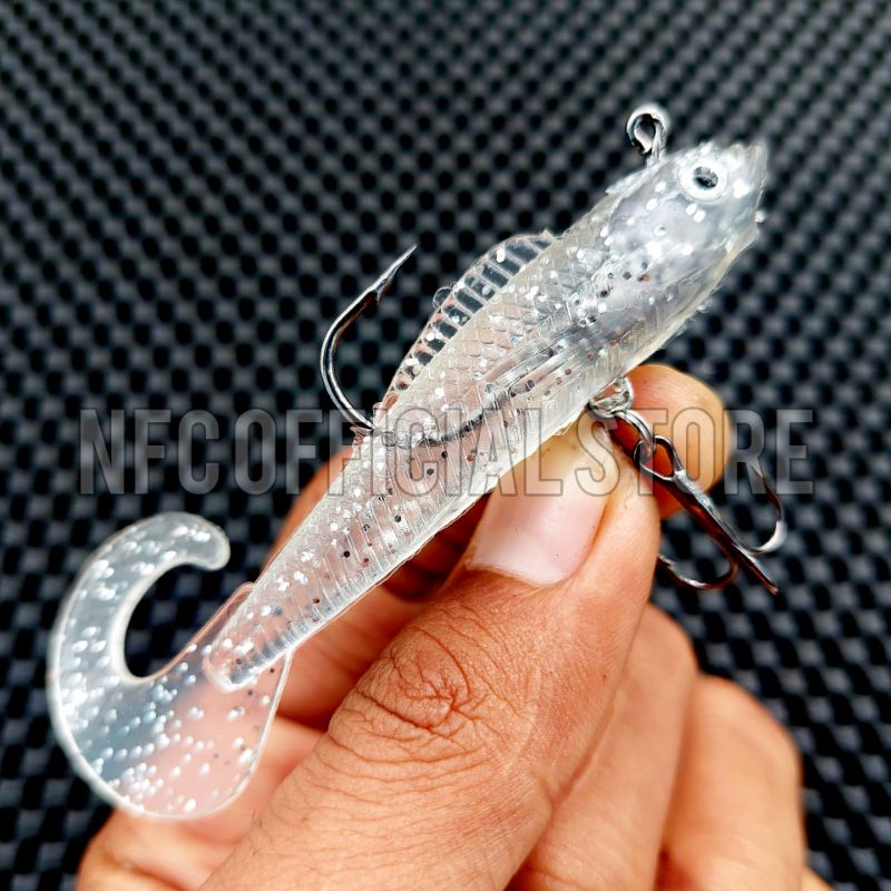 Soft lure 9 cm 9,5 gram Softbait BEST KILLER ACTION Long Cast