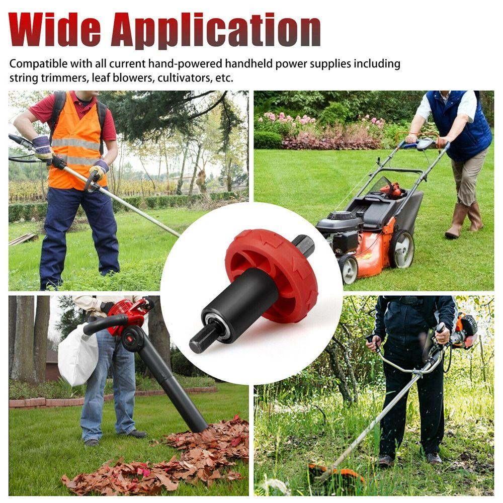 Lanfy Electric Start Drill Bit Easy Praktis Blower Daun Cultivator Awet Untuk String Trimmer Mesin Motor Starter