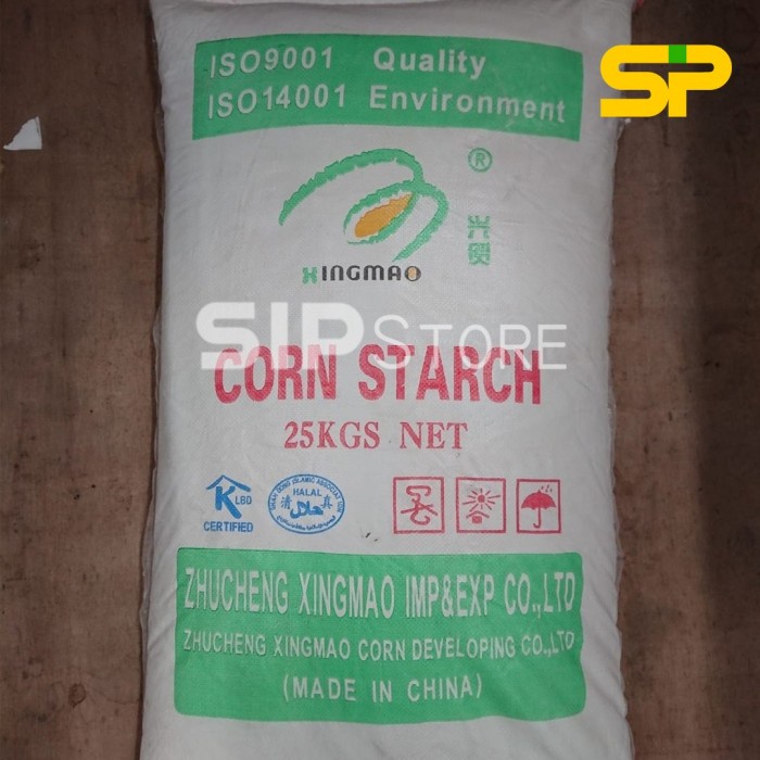 

Tepung Xingmao Tepung Maizena / Tepung Jagung / Corn Starch 25Kg