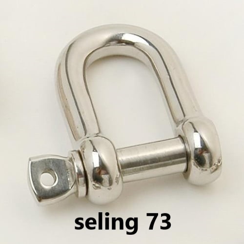 Segel D 16 Mm Ss / D Shackle Clamp / Shackle Dee Stainless Steel 304