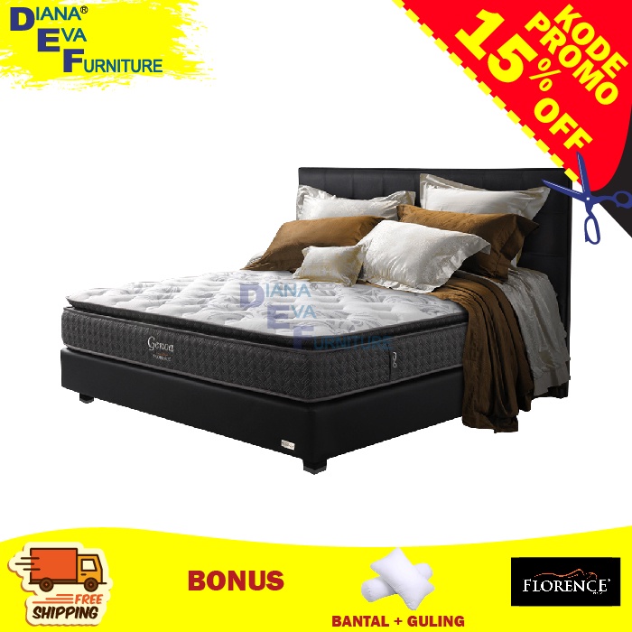 Kasur Florence Genoa Full Set ( Kasur + Divan + Sandaran )