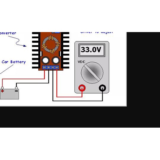 Step up boost converter 150 W DC - DC converter module