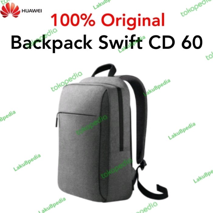 Tas Huawei Original Tas Laptop Backpack Bag Sekolah Komputer Travel Ransel