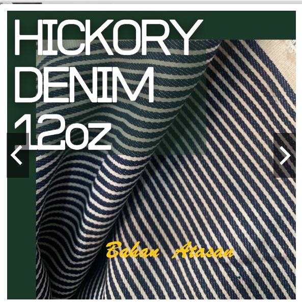 Kain Denim dan Hickory Premium Import Atasan dan Bawahan