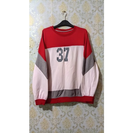 Crewneck 3Tone Oversize
