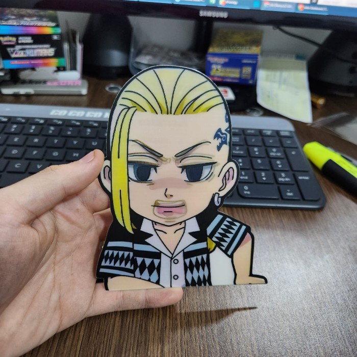 

STIKER 3D MOTION LENTICULAR ANIME - D0130 - Tokyo Revengers - Draken