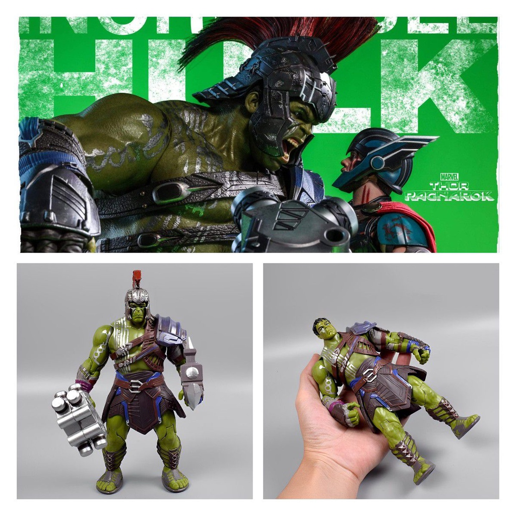 Gladiator Hulk Marvel Action Figure Kerajinan Cantik Untuk Pajangan Atau Hadiah Kado!