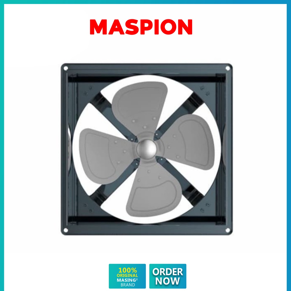 KIPAS VENTILASI MASPION MV 3401 NEX EXHAUST FAN HEXOS DINDING 16 INCH