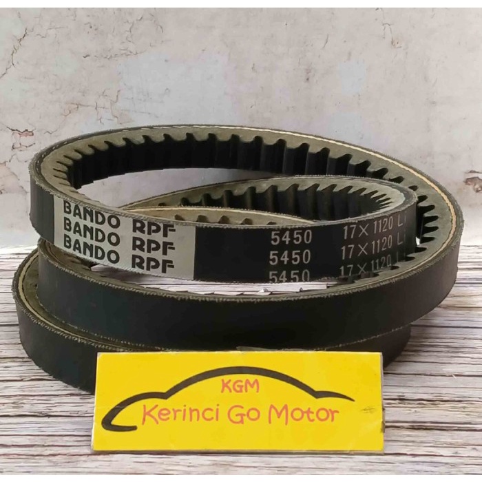 BANDO VAN BELT RPF-5455 V BELT TALI KIPAS RPF5455 FAN BELT BERGIGI