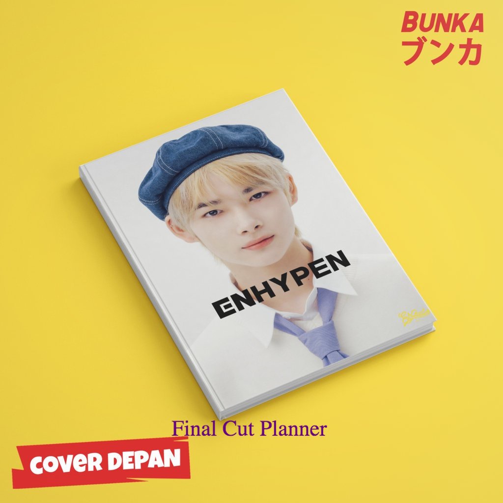 

Notebook KPOP Enhypen Niki Hardcover A5 Buku Tulis Catatan Notes Agenda Planner Jurnal planner