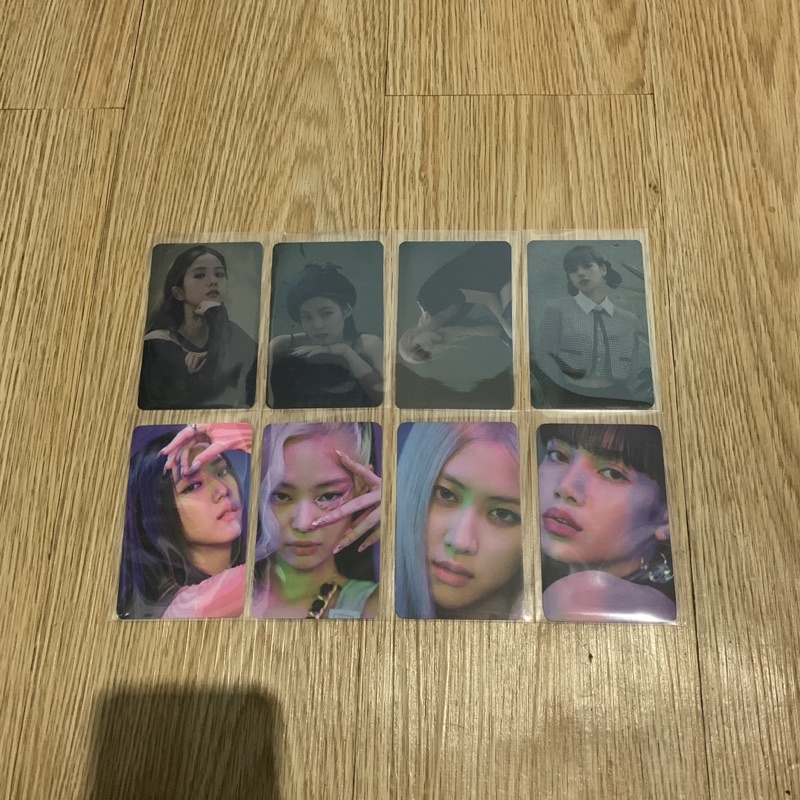 PHOTOCARD BLACKPINK JISOO JENNIE ROSE LISA POB KTOWN