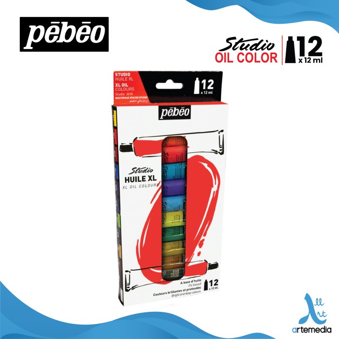 

Lucu Cat Minyak Pebeo Studio Oil Paint 12X12Ml Tube Set Hot Sale