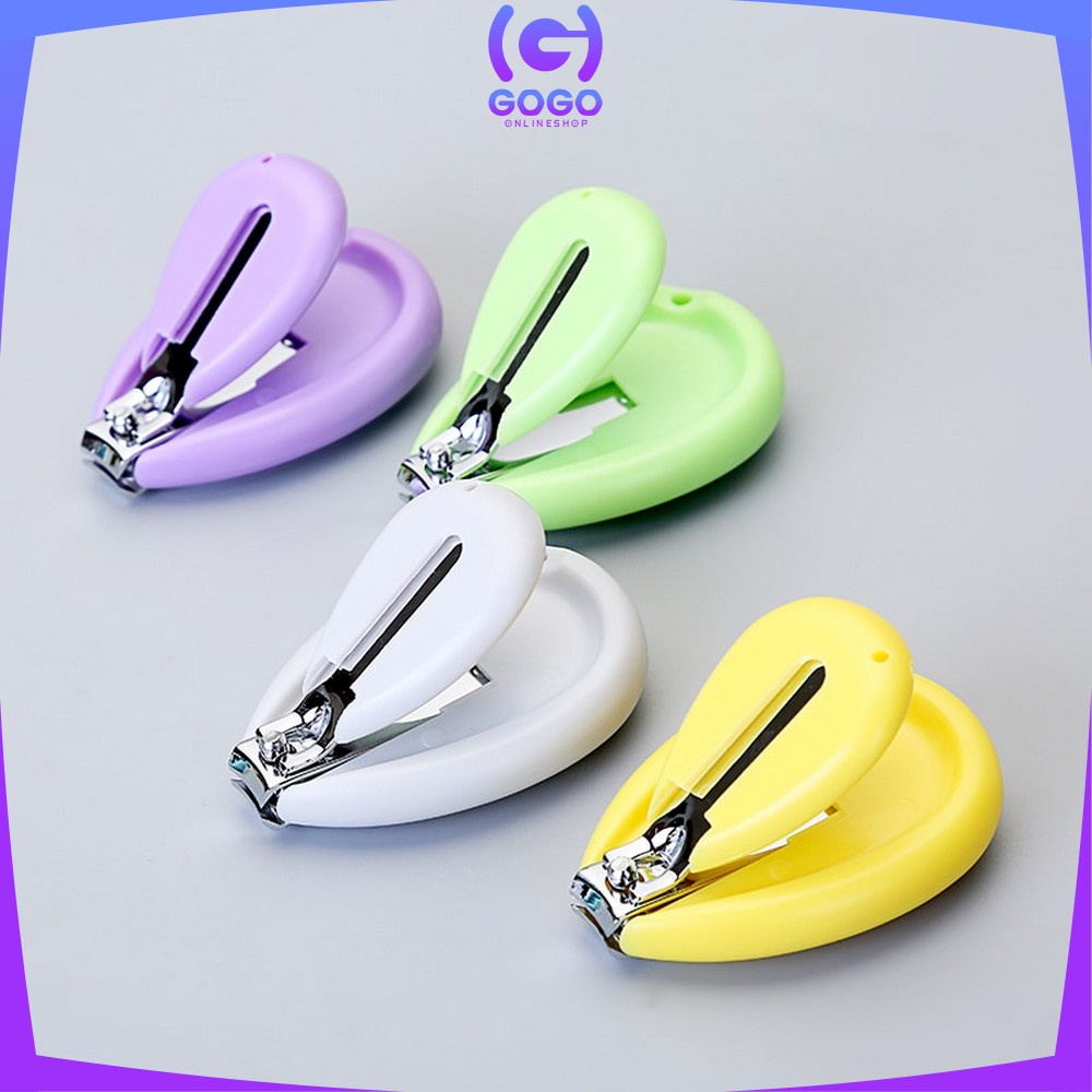 GOGO-C54 Gunting Kuku Bayi Aman Baby Nail Clipper Alat Potong / Jepit Kuku Mini Anak Anti Slip