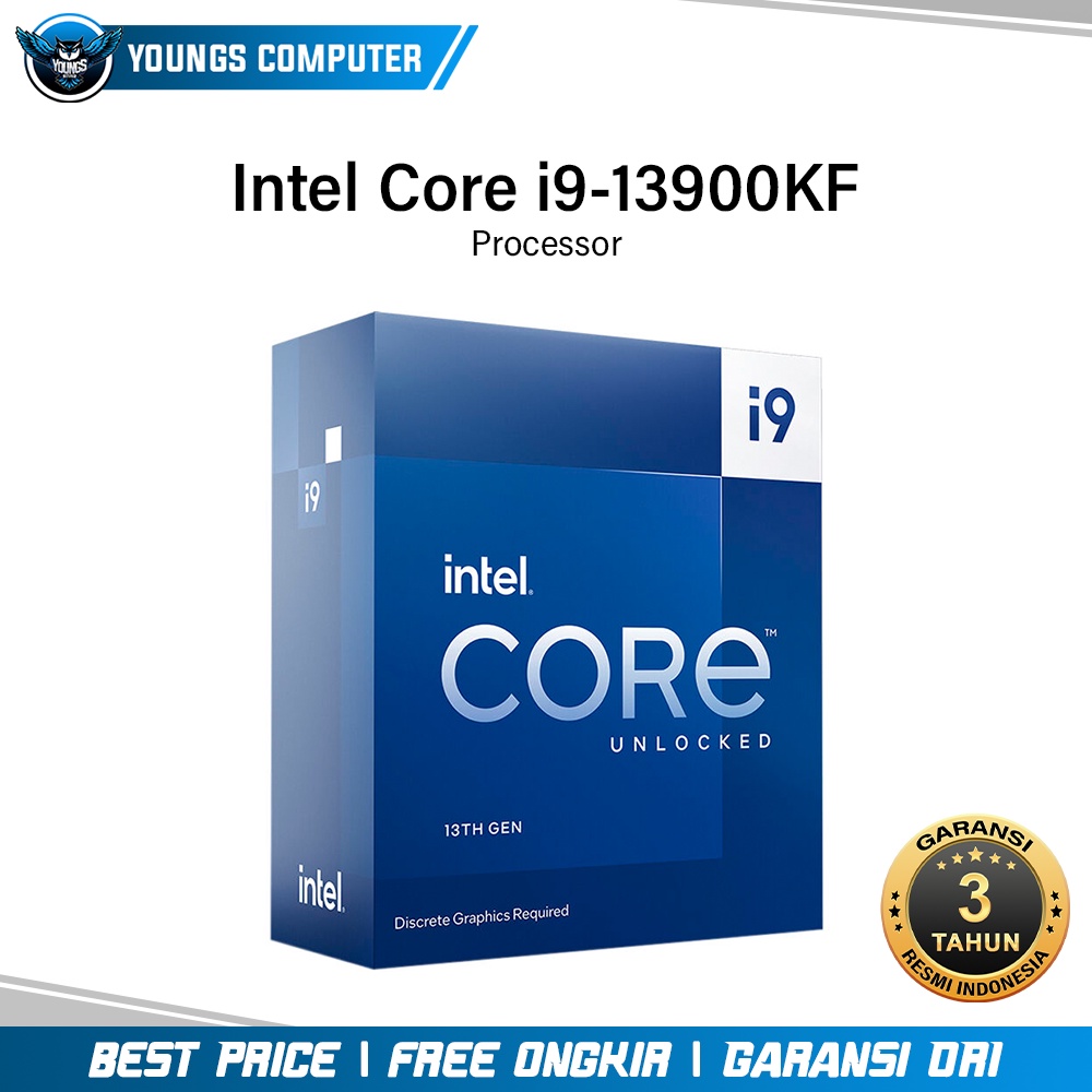 Intel Core i9 13900KF Box | 5.8GHz 24C 32T |Gen 13 LGA1700 Raptor Lake