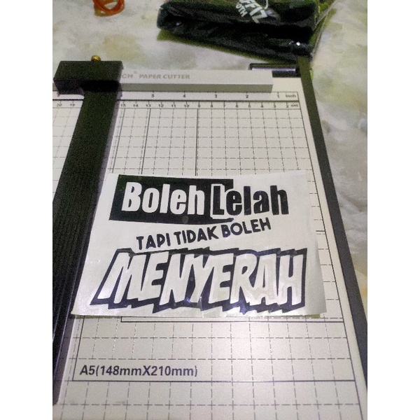 

Stiker boleh lelah