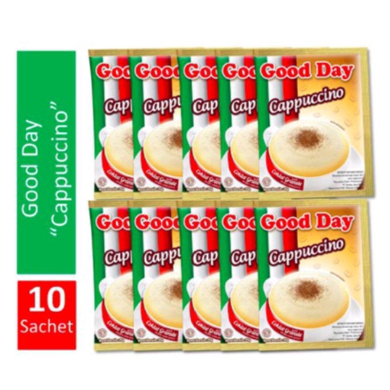 gooday renceng cappucino 10 sachet
