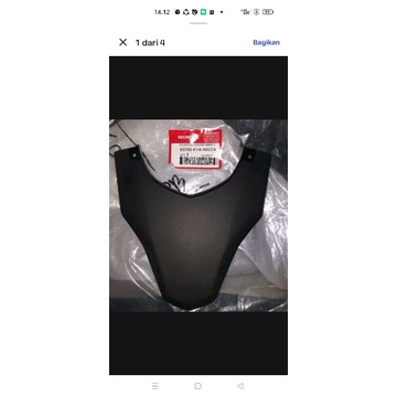 pet cover sambungan body belakang beat new 2020 led 83700 k1a n00za