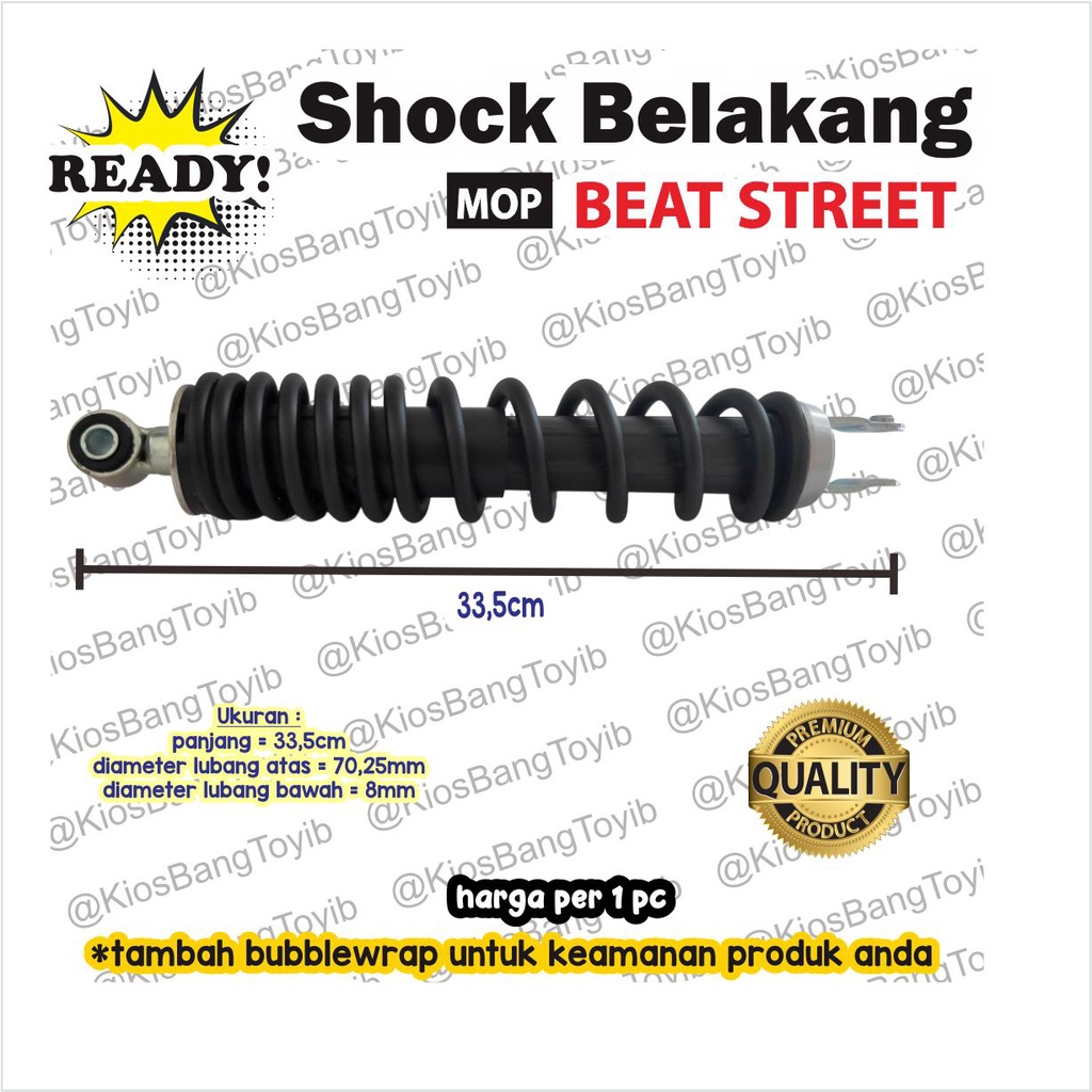 [1pc] Shockbreaker Shock Skok Breaker Belakang Honda Beat Street (MOP)