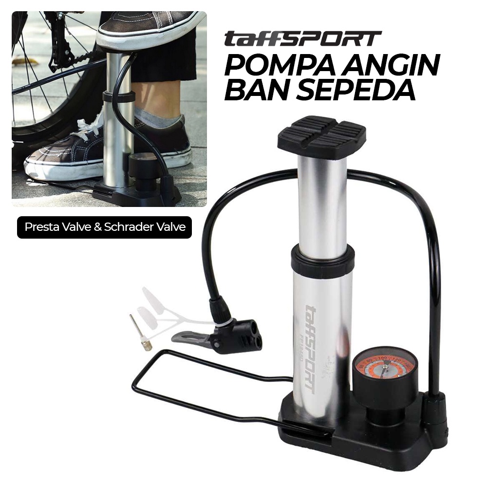 Pompa Angin Ban Sepeda Portable udara bola basket bantal angin peniup tangan mini kaki Pemompa udara