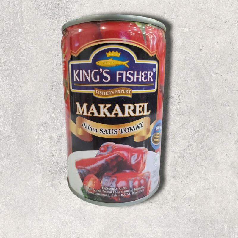 

kings fisher Mackerel sarden 425gr