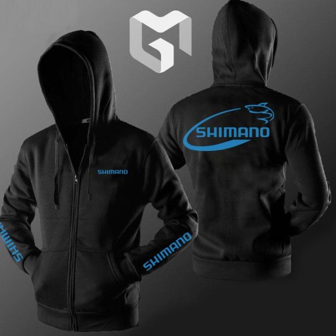 Jaket Pria Shimano Mancing Mania Sweater Distro Polos