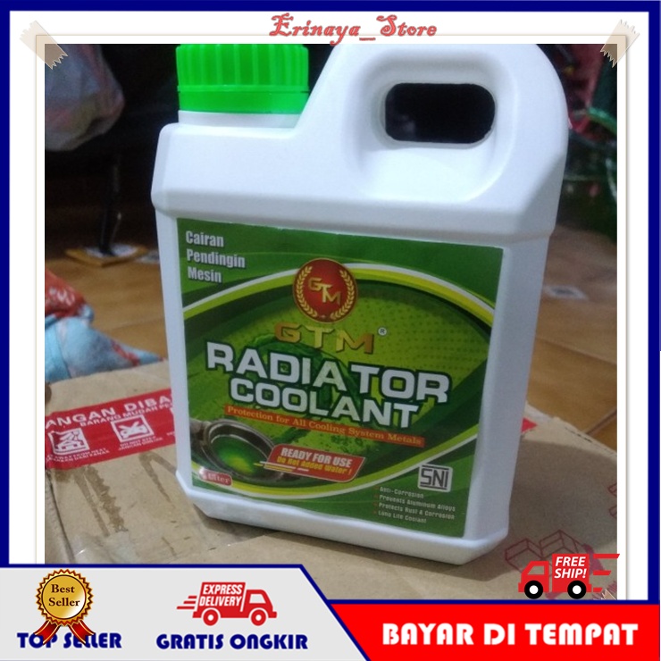 ORIGINAL Air Radiator Cairan Super Coolant FDX 1L 1 Liter Untuk Motor dan Mobil Original Ori