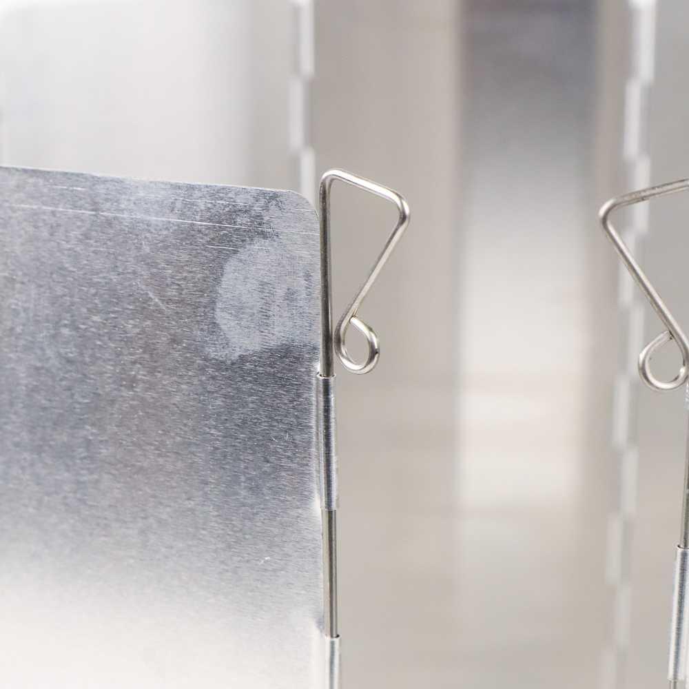 ELOS-10 Plat Penahan Angin Kompor Portable Camping Stove Windshield