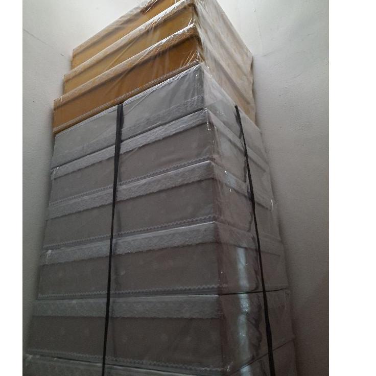 

Flash Sale Kotak Hantaran Seserahan Tutup Mika isi 4 warna silver 스