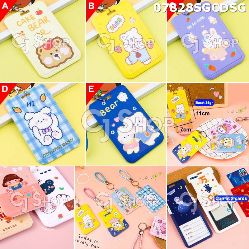 

Name Tag karakter lucu tali pendek 07828