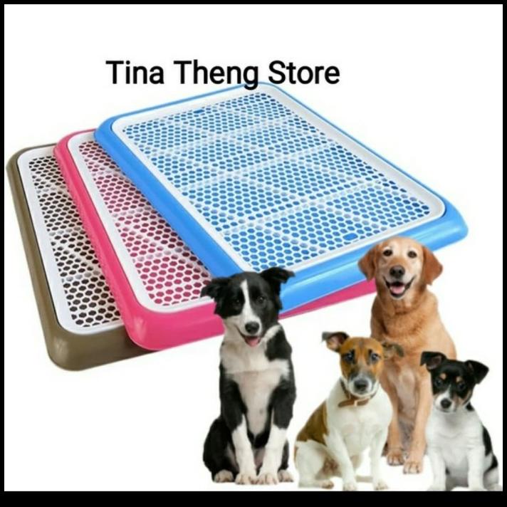 Pet Toilet Anjing "Size L" Tempat Pup Pee Anjing Tempat Kencing Anjing